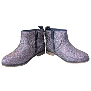 Cat & Jack Glittery Kids Ankle Boots